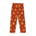 thumbnail image 6 of Balery Christmas With Gold Snowflakes print Men's Pajama Pants,Ultra Lightweight Pjs,Lounge Pant-X-Large, 6 of 9