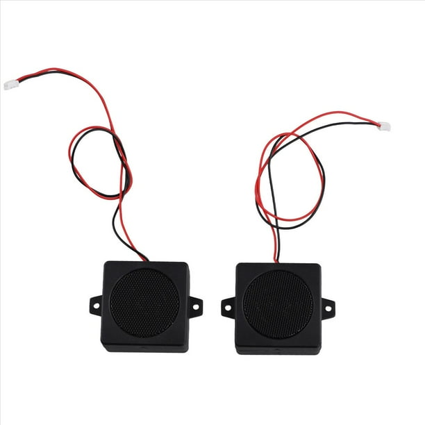 2 Piezas 5W 4Ω Altavoz Tweeter de Alta Potencia Cavidad de Graves Altavoz de Rango Completo Cavidad Mini Altavoz Utilitario Portátil