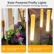 thumbnail image 4 of 2 uds lámpara de césped lámpara de jardín al aire libre IP55 lámpara de paisaje impermeable parque patio camino decoración de jardín luz LED Solar, 4 of 7
