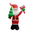 thumbnail image 2 of Papá Noel Inflable Navideño Resistente A La Intemperie, Decoración Navideña Para Patio, Estilo C, 2 of 9