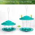 thumbnail image 4 of Hanging Bird Feeders for Outside,Bird Seed for Outside Wild Bird Feeders for Garden Yard Outdoor Decoration,Round Roof Design for Sun-Proof and Rainproof, 4 of 7