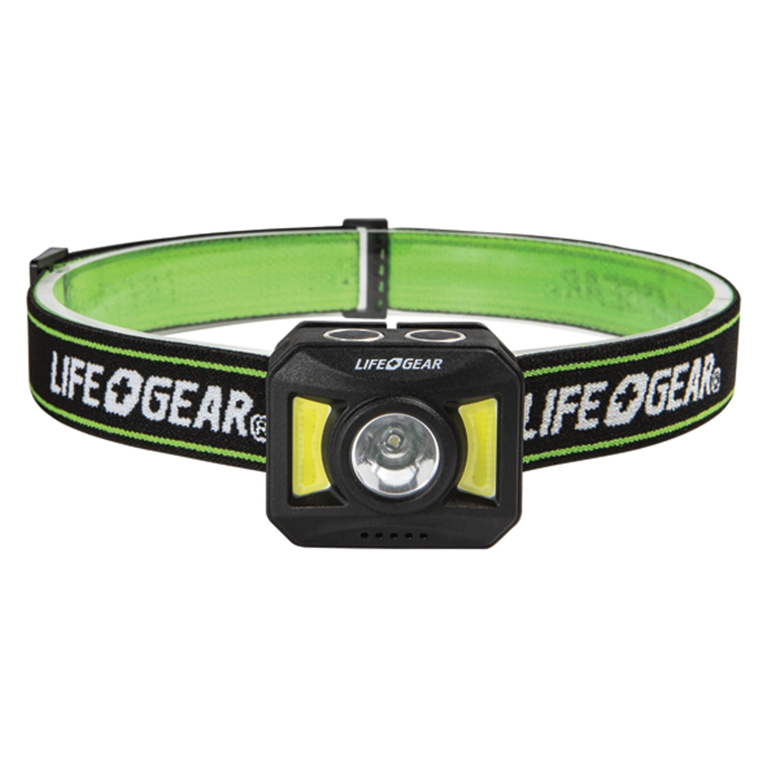Dorcy Life+Gear 300 lm Black LED Head Lamp 18650 Battery