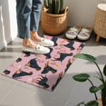 thumbnail image 4 of Rottweiler Dogs with Pioneer Flower Door Rugs,Washable Non Slip Door Mats Indoor,Decorative Door Mats,Entry Mat Indoor for Entrance,Bedroom,Kitchen,Bathroom,16"x24", 4 of 6