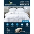 thumbnail image 2 of Serta 233 Thread Count White Goose Feather And White Goose Down Fiber Comforter-All Seasons Warmth, 2 of 8
