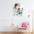 thumbnail image 3 of Stupell Industries Traditional Trendy Dalmatian Muse Canvas Art, 16 x 20, by Svetlana Aleynikova, 3 of 8