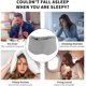 thumbnail image 1 of Paquete de 2 máscaras para dormir ultra suaves algodón, cubierta para ojos suave y natural de presión cero con correa ajustable, ayuda definitiva para dormir, bloquea la luz,, 1 of 3