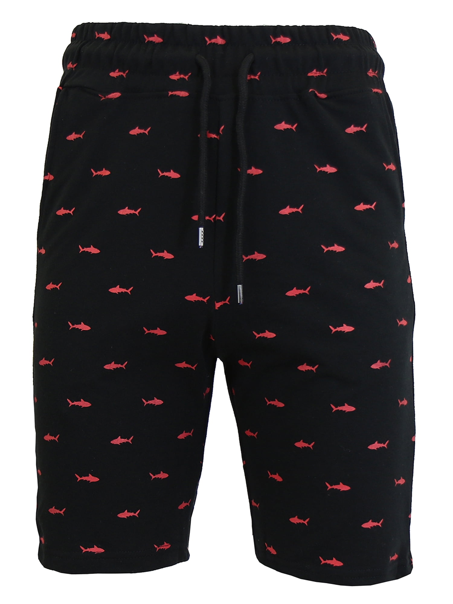 Men's French Terry Printed Shorts