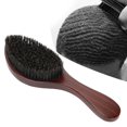 Beard Brush Natural Wood Long Handle Men Male Shaving Soft Hair