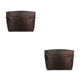 thumbnail image 4 of Ruiboury Stay Organized On Go With Convenient Insert Handbag Zip Closure And Key Chain Ring Bag Organiser Coffee & Tall 32*14*26cm 2Set, 4 of 6