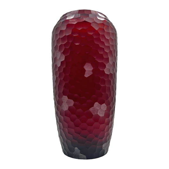 Decorative Handmade Modern Cylinder Vases in Red