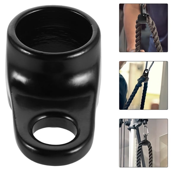 YOSADIER Ergonomic Tricep Rope Pulldown Attachment with Steel Swivel for Gym Strength Workouts