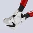 thumbnail image 2 of KNIPEX Diagonal Pliers for Flush Cut Plastics 85 Angled CA2, 2 of 3