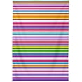 thumbnail image 2 of SKYSONIC Rectangle Table Cloth Colorful Striped Tablecloth Waterproof Anti-Shrink Soft and Wrinkle Resistant Decorative Fabric Table Cover for Outdoor Picnic/Kitchen Dining 54x54In, 2 of 7