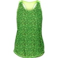 thumbnail image 3 of Holloway Sportswear L Girls Space Dye Tank Green/Lime 222933, 3 of 4