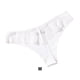 thumbnail image 2 of Qarigey Bragas de tiro bajo Tanga Ropa interior de mujer Tanga Braguitas sin costura Atractiva Cita Prop Ropa de dormir transpirable Blanco M Type3 NO3, 2 of 6