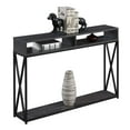 thumbnail image 3 of Convenience Concepts Tucson Deluxe 2 Tier Console Table, Multiple Finishes, 3 of 5