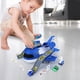 thumbnail image 1 of Juguetes de piscina, juguetes para niños pequeños, juguetes para niños pequeños, juguetes de avión de carga, juguetes de pista de rodaje inercial, juguetes para niños, incluye 4 autos deportivos y 11, 1 of 9