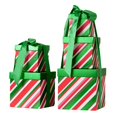 thumbnail image 1 of Cajas de regalo PAPER FAIR, 5 unidades, para Navidad, apilables con cinta, 1 of 9