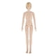 thumbnail image 1 of Muñeca BJD desnuda, cuerpo sin pintar, ojos 3D realistas, accesorio para hacer piel blanca dorado, 1 of 9
