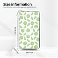 thumbnail image 2 of Leather Thin Slim Wallets for Women Men - Funny Limes Clutch Card Wallet for Women Men with Zipper, 2 of 7