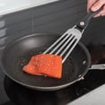 thumbnail image 4 of Progressive PL8 Stainless Steel Fish Spatula – Flexible Slotted Turner for Fish, Eggs & Delicate Foods, 4 of 5