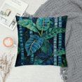 thumbnail image 2 of Acheng Palm Leaves with Lush Branches and Leaves Tropical Jungle Palm Leaves Plush Pillowcase White, 2 of 5