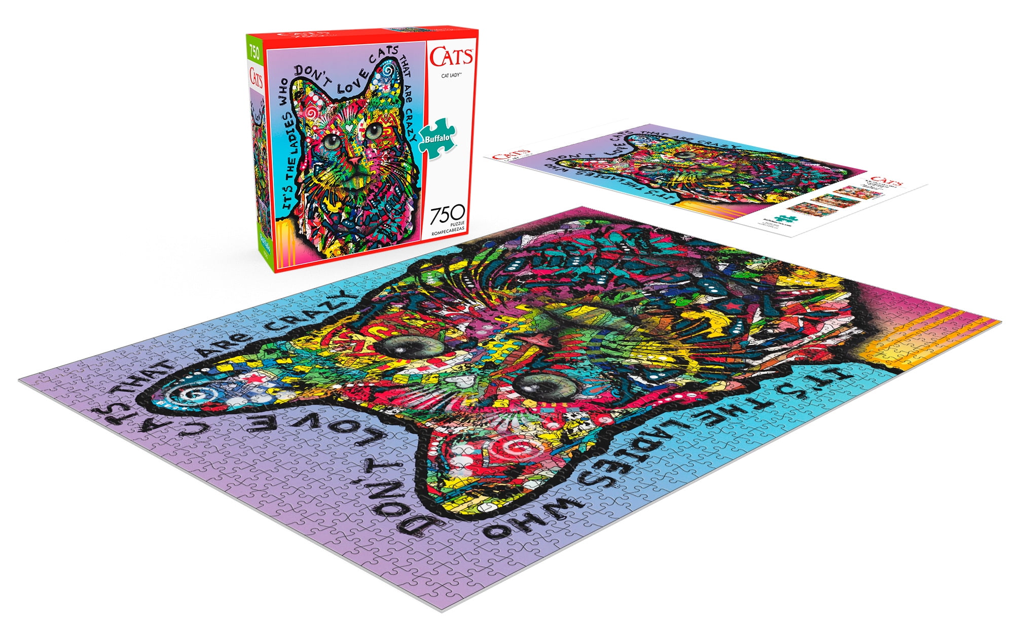 Buffalo Games 750 Piece Cats Jigsaw Puzzle - Walmart.com