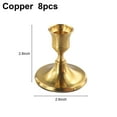 thumbnail image 4 of Elegant vintage taper candle holder, suitable for home and wedding atmosphere, 4 of 10
