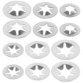 thumbnail image 1 of OULII 30 Pcs Bagues de Retenue de Roulement Poignée Argentée pour Réparation Automobile, 1 of 8