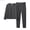 Dark Gray, variant on Kids Thermal Underwear Set Toddler Winter Base Layer Soft for Little Big Boys Girls Size 5 Years