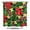 Botanical, variant on 84" x 72" Hippie Retro Colorful Plaid Shower Curtain Waterproof Polyester Bathroom Decor with Hooks