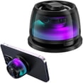 thumbnail image 1 of wonima11 Magnetic Multifunction Bluetooth Speaker with 3D Surround Sound, TWS Pairing, Portable Wireless, RGB Lighting, Strong Magnetic Base, Phone Stand, for Gaming, Office, Home and Outdoor Use, 1 of 1