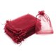 thumbnail image 1 of Bolsas de regalo Bezall, 50 unidades, 13 x 18 cm, organza, vino, 1 of 7