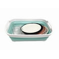 thumbnail image 4 of SAMMART Set of 2 7L (1.85 Gallons) Collapsible Tub - Foldable Dishpan - Portable Washing Basin - Space Saving Plastic Sink Tub, Outdoor Kitchen Storage Tray, 4 of 7