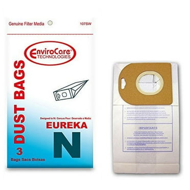 Envirocare Sacchetti Per Aspirapolvere Eureka Style T (Confezione Da 9) - Microfiltrazione, Sostituisce 61555 E 61555A
