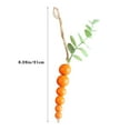 thumbnail image 3 of Easter Clearance 2024! CWCWFHZH Easter Wooden Beads Carrots Wooden Beads European And American Popular Home Decoration Hanging Accessories, 3 of 3