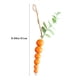 thumbnail image 2 of Cuentas de madera para decoración del hogar, zanahorias, decoración colgante de madera, decoración de Pascua, decoración para fiestas de jardín, decoración de bodas, forma de zanahoria de, 2 of 8