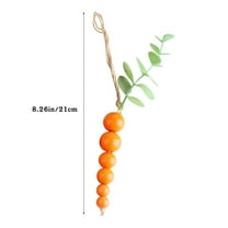 Easter Wooden Beads Carrots Wooden Beads European And Popular Home Decoration Hanging Accessories