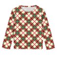 thumbnail image 7 of ITSAME Boys Girls Long Sleeve Shirt, Fashion Casual Crewneck Pullover Xmas Graphic Fall Christmas Holiday Tops Multicolor 4T, 7 of 7