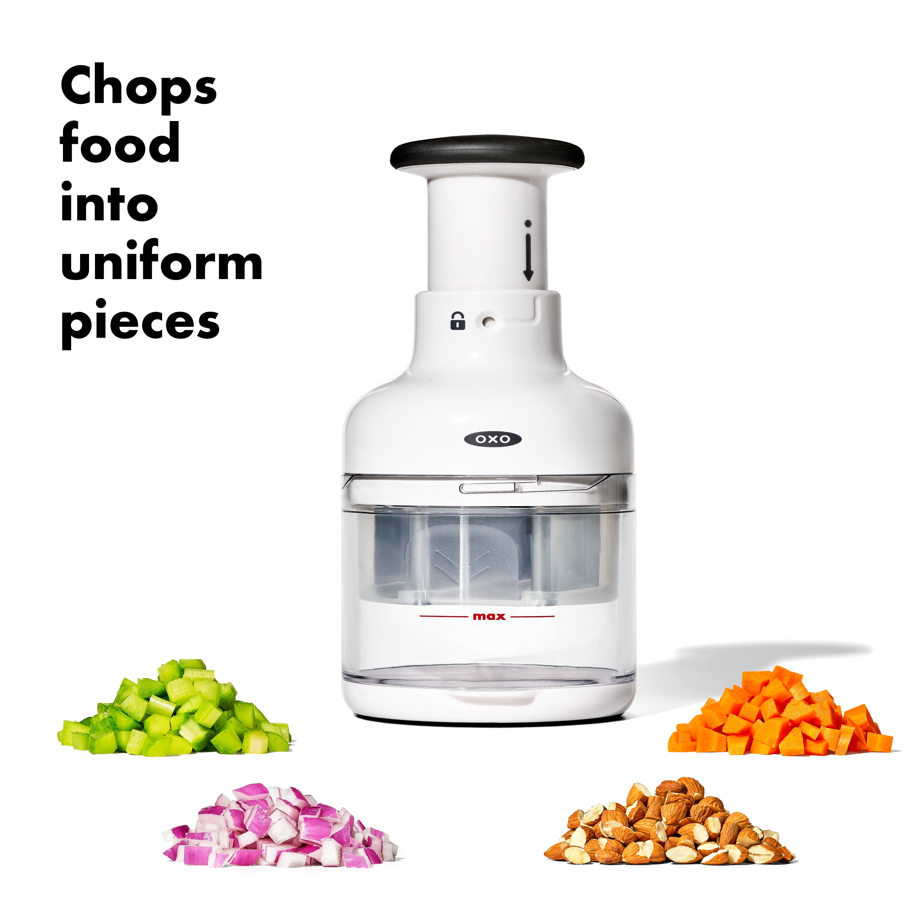 OXO SoftWorks Vegetable Chopper, 2.5 c - Fry's Food Stores