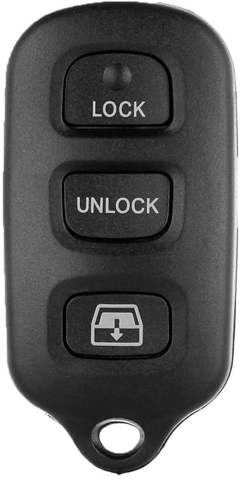 Pack of 2 ECCPP Replacement fit for Keyless Entry Remote Fob Shell Case Toyota Sequoia/Toyota Avalon/Toyota 4Runner HYQ12BBX 