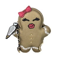 betsey johnson gingerbread purse