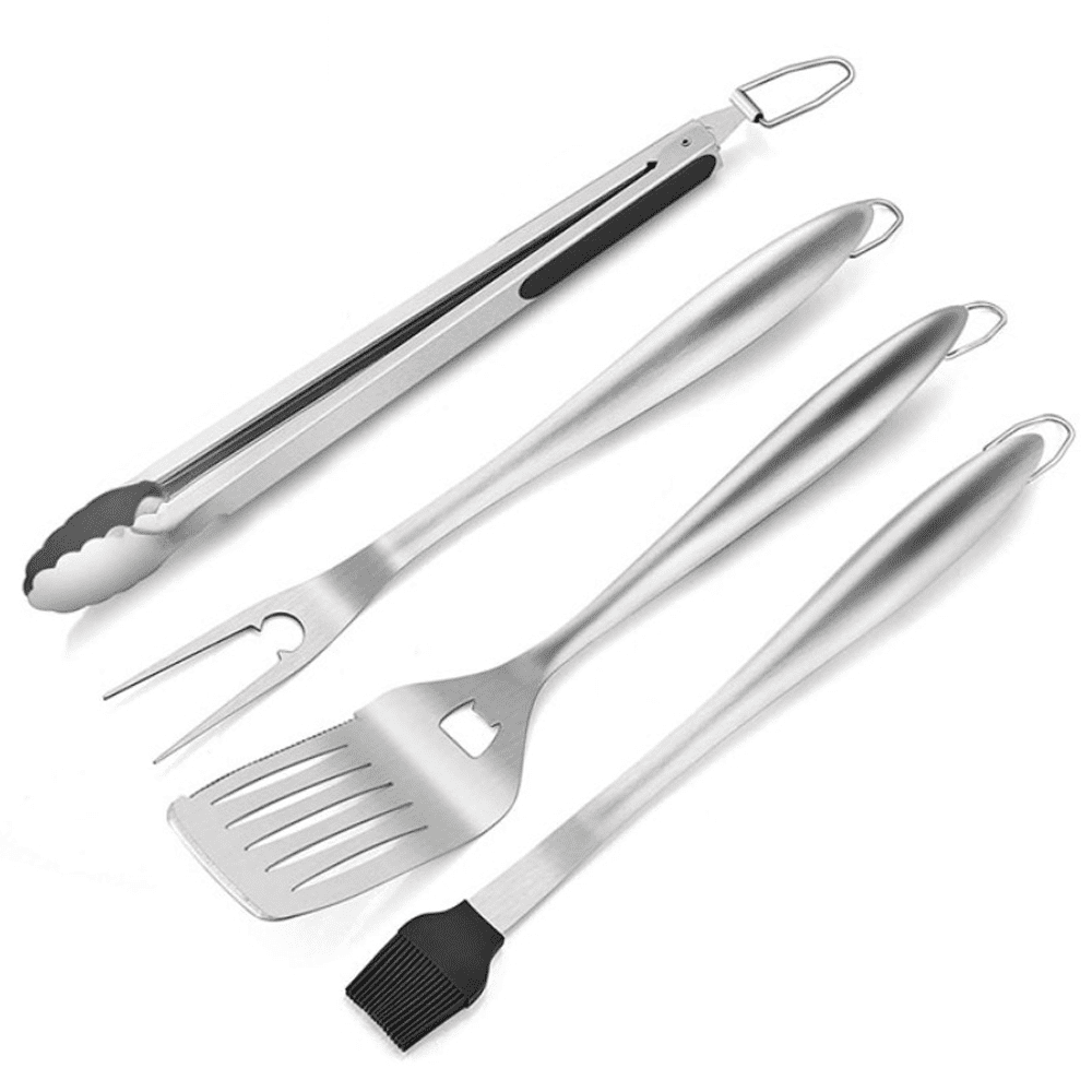 Z Grills Heavy Duty BBQ Grilling Tools Set Stainless Steel Spatula, Fork, Brush, and Accessories Kit
