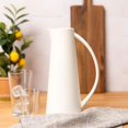 thumbnail image 2 of Linen Chest Park West White Pitcher by BIA, 2 of 5