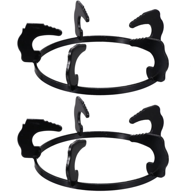2PCS 20.2cm Cast Iron Gas Stove Rack Cast Iron Stove Kitchen Cookware Ring