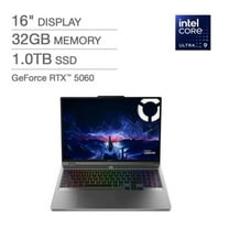 Lenovo Legion 5i 16" Gaming Laptop - Intel Core Ultra 9 275HX - GeForce RTX 5060 - WQXGA (2560x1600) - Windows 11 Home - 32GB RAM - 1TB SSD