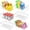 6 Pack, variant on 6 Pack Food Storage Organizer Bins Clear Plastic Removable Snack Organizer Pantry Organization Storage Racks with 3 Dividers, Kitchen, Cabinets Snacks, Packets, Spices, Pouches Stackable Bins
