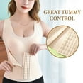 thumbnail image 2 of Women Breathable Shapewear Tank Top 4 in 1 Waist Buttoned Bra Shapewear Corset Body Shaper for Women Tummy Control, 2 of 9