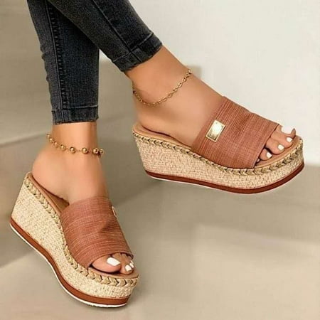 

Height Increase Rome Sandals Flip Flops Open Toe Shoes for Outdoor School Performances
