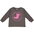 thumbnail image 3 of Inktastic Future Cowgirl Girls Girls Long Sleeve Toddler T-Shirt, 3 of 5